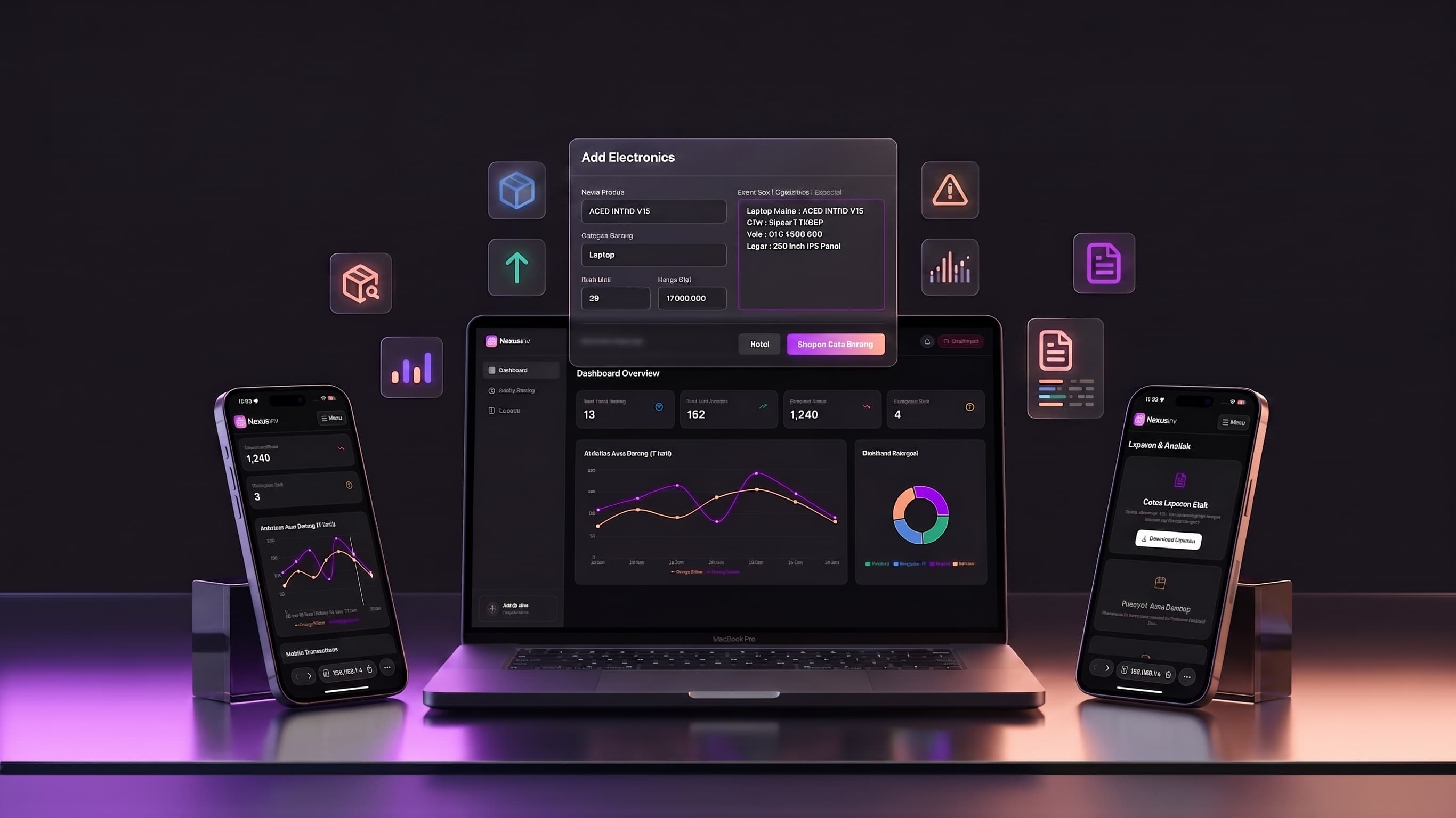 NexusInv Desktop Preview